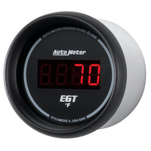 Cargar imagen en el visor de la galería, Autometer Z Series 52mm 0-2000 Deg F Digital EGT/Pyrometer Gauge