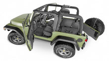 Load image into Gallery viewer, BedRug 18-23 Jeep JL 4 Door BedTred 4pc Rear Cargo Kit (w/o Gap Hider)