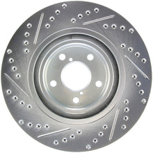 Cargar imagen en el visor de la galería, StopTech Select Sport 09-13 Subaru Forester Slotted and Drilled Left Front Rotor