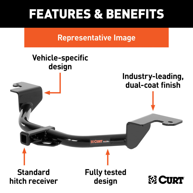 Curt Tesla Model 3 Class 1 Receiver