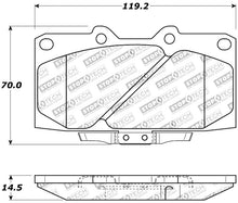 Cargar imagen en el visor de la galería, StopTech 89-96 Nissan 300ZX Sport Performance Front Brake Pads