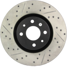 Cargar imagen en el visor de la galería, StopTech Slotted &amp; Drilled Sport Brake Rotor