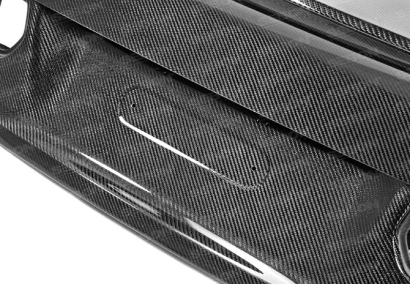 Seibon 12-13 BMW F30 CSL Style Carbon Fiber Trunk - Shaved