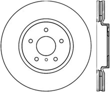 Load image into Gallery viewer, StopTech Power Slot 09 Nissan 370z / 08-09 Infiniti G37 Slotted Front Right CRYO Rotor