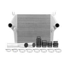 Cargar imagen en el visor de la galería, Mishimoto 03-07 Dodge 5.9L Cummins Intercooler Kit w/ Pipes (Silver)