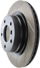 Cargar imagen en el visor de la galería, StopTech Power Slot 06 BMW 325 Series/07-09 328 Series Rear Right Slotted Rotor