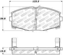 Cargar imagen en el visor de la galería, StopTech Performance 87-92 MK3 Supra Front Brake Pads