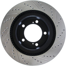 Cargar imagen en el visor de la galería, StopTech 07-09 Toyota Tundra / 08-09 Toyota Sequoia Front Right Slotted &amp; Drilled Rotor