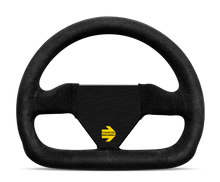 Cargar imagen en el visor de la galería, Momo MOD12 Steering Wheel 250 mm -  Black Suede/Black Spokes