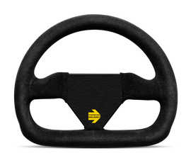 Momo MOD12 Steering Wheel 250 mm -  Black Suede/Black Spokes