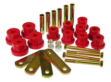 Cargar imagen en el visor de la galería, Prothane 67-81 Chevy Camaro HD Spring &amp; Shackles Bushings - Red