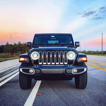 Cargar imagen en el visor de la galería, Oracle Jeep JL/Gladiator JT Oculus Bi-LED Projector Headlights - Amber/White Switchback