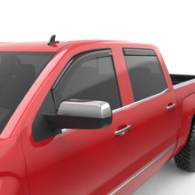 Cargar imagen en el visor de la galería, EGR 14+ Chev Silverado/GMC Sierra Crw Cab In-Channel Window Visors - Set of 4 - Matte (571775)