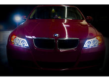 Load image into Gallery viewer, Spyder BMW E90 3-Series 06-08 4DR Projector CCFL Halo - Eyebrow Bulb Blk- PRO-YD-BMWE9005-CCFL-BK