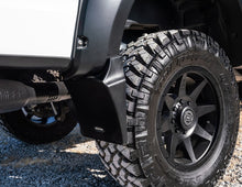 Cargar imagen en el visor de la galería, Bushwacker 14-18 GMC Sierra 1500 Trail Armor Rear Mud Flaps (Fits Pocket Style Flares)