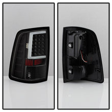 Cargar imagen en el visor de la galería, xTune 09-18 Dodge Ram 1500 (Incandescent Model) LED Tail Lights - Blk (ALT-ON-DR09-LBLED-BK)