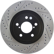 Cargar imagen en el visor de la galería, StopTech Slotted &amp; Drilled Sport Brake Rotor