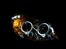 Cargar imagen en el visor de la galería, ANZO 2005-2010 Chevrolet Cobalt Projector Headlights w/ Halo Black w/ LED