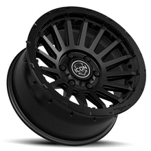 Cargar imagen en el visor de la galería, ICON Recon Pro 17x8.5 5x5 -6mm Offset 4.5in BS 71.5mm Bore Satin Black Wheel