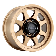 Cargar imagen en el visor de la galería, Method MR701 17x8.5 0mm Offset 8x170 130.81mm CB Method Bronze Wheel