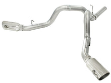 Load image into Gallery viewer, aFe MachForce XP Exhaust 4inch DP-Back All SS 2011-14 GM Diesel Trucks V8-6.6L LML Polished