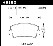 Cargar imagen en el visor de la galería, Hawk HPS Street Brake Pads