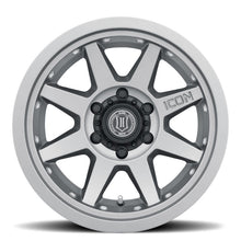 Cargar imagen en el visor de la galería, ICON Rebound Pro 17x8.5 5x5 -6mm Offset 4.5in BS 71.5mm Bore Titanium Wheel