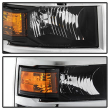 Cargar imagen en el visor de la galería, xTune 14-15 Chevy Silverado 1500 (New Body) OEM Style Headlights w/Trim - Blk (HD-JH-CS14-CC-BK)