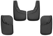 Cargar imagen en el visor de la galería, Husky Liners 11-16 Ford F-250 Super Duty/F-350 Super Duty Front and Rear Mud Guards - Black