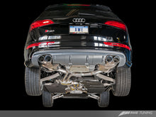 Cargar imagen en el visor de la galería, AWE Tuning Audi 8R SQ5 Touring Edition Exhaust - Quad Outlet Chrome Silver Tips