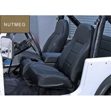 Cargar imagen en el visor de la galería, Rugged Ridge High-Back Front Seat Non-Recline Nutmeg 76-02 CJ&amp;Wra