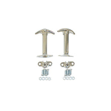 Cargar imagen en el visor de la galería, Rugged Ridge 41-95 Jeep CJ / Jeep Wrangler YJ Chrome Hood Catch Set