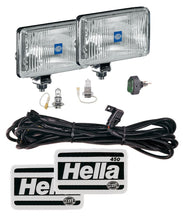 Cargar imagen en el visor de la galería, Hella 450 H3 12V SAE/ECE Fog Lamp Kit Clear - Rectangle (Includes 2 Lamps)