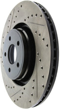 Cargar imagen en el visor de la galería, StopTech 14+ Ford Focus ST w/ 335mm Brakes Front Right Slotted &amp; Drilled Rotor