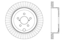 Cargar imagen en el visor de la galería, StopTech Slotted &amp; Drilled Sport Brake Rotor