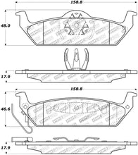 Cargar imagen en el visor de la galería, StopTech Street Touring 10-11 Ford F-150 Rear Brake Pads