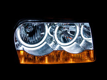 Cargar imagen en el visor de la galería, ANZO 2005-2010 Chrysler 300 Crystal Headlights w/ Halo Chrome (CCFL)