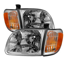 Cargar imagen en el visor de la galería, Xtune Toyota Tundra Regular/Access 00-04 OEM Style Headlights &amp; Corner Lights HD-JH-TTUN00-AM-C