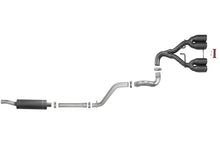 Cargar imagen en el visor de la galería, aFe Rebel Series 2.5in 304 SS Cat-Back Exhaust w/ Black Tip 18-20 Jeep Wrangler (JL)