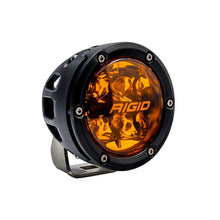 Cargar imagen en el visor de la galería, Rigid Industries 360-Series 4in Fog w/ Amber PRO Lens - White (Pair)