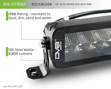 Cargar imagen en el visor de la galería, DV8 Offroad 52in Elite Series Light Bar 500W LED - Black