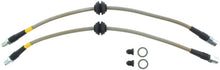 Cargar imagen en el visor de la galería, StopTech 08-10 Mini Cooper Stainless Steel Rear Brake Lines