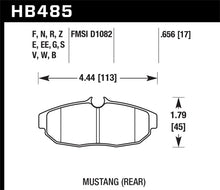 Cargar imagen en el visor de la galería, Hawk 07-11 Ford Mustang Shelby GT500 DTC-30 Race Rear Brake Pads