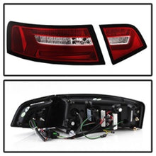 Cargar imagen en el visor de la galería, Spyder 09-11 Audi A6 LED Tail Lights - Red Clear (ALT-YD-AA609-LED-RC)