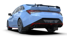 Cargar imagen en el visor de la galería, Rally Armor 22-23 Hyundai Elantra N &amp; N Line Black UR Mud Flap w/Red Logo