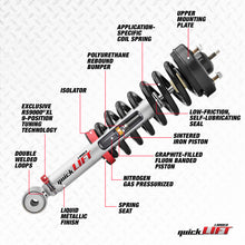 Cargar imagen en el visor de la galería, Rancho 07-20 Toyota Tundra Front Left Quick Lift Loaded