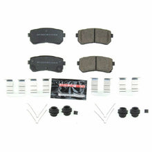 Cargar imagen en el visor de la galería, Power Stop 18-19 Hyundai Kona Rear Z23 Evolution Sport Brake Pads w/Hardware