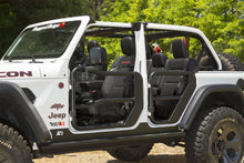 Cargar imagen en el visor de la galería, Rugged Ridge Fortis Front Tube Doors with Mirrors 18-23 Jeep Wrangler JL/JT