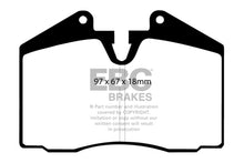Cargar imagen en el visor de la galería, EBC 89-95 Ferrari 348 3.4 Redstuff Front/Rear Brake Pads (Axle Set Only)
