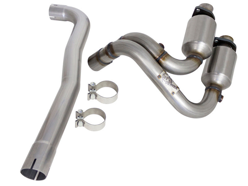 aFe Power Direct Fit Catalytic Converter Replacements Front 04-06 Jeep Wrangler (TJ/LJ) I6-4.0L